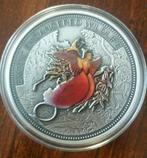 Fiji. 10 Dollars 2012 - Paradisebird- 2 Oz with COA and BOX