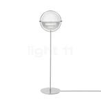 Gubi Multi-Lite Vloerlamp, chroom/wit (Staande lampen), Nieuw, Verzenden