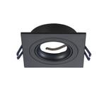 Inbouwspot vierkant zwart kantelbaar voor GU10 | zaagmaat..., Ophalen of Verzenden, Nieuw