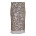 Princess goes Hollywood • pailletten midi rok • 42, Princess goes Hollywood, Verzenden, Beige, Maat 42/44 (L)