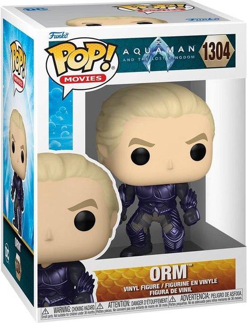 Funko pop #1304  Movies: Aquaman and The Lost Kingdom - Orm, Kinderen en Baby's, Speelgoed | Overig, Verzenden