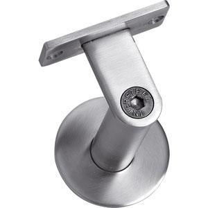 Intersteel Leuninghouder zwaar met vlak zadel rvs, Auto-onderdelen, Interieur en Bekleding, Verzenden