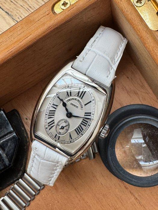 Franck Muller - Curvex small seconds- guilloché dial - 1750, Sieraden, Tassen en Uiterlijk, Horloges | Heren