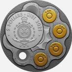 Niue. 5 Dollars 2021 Al Capone The Gangsters 2 Oz,, Postzegels en Munten