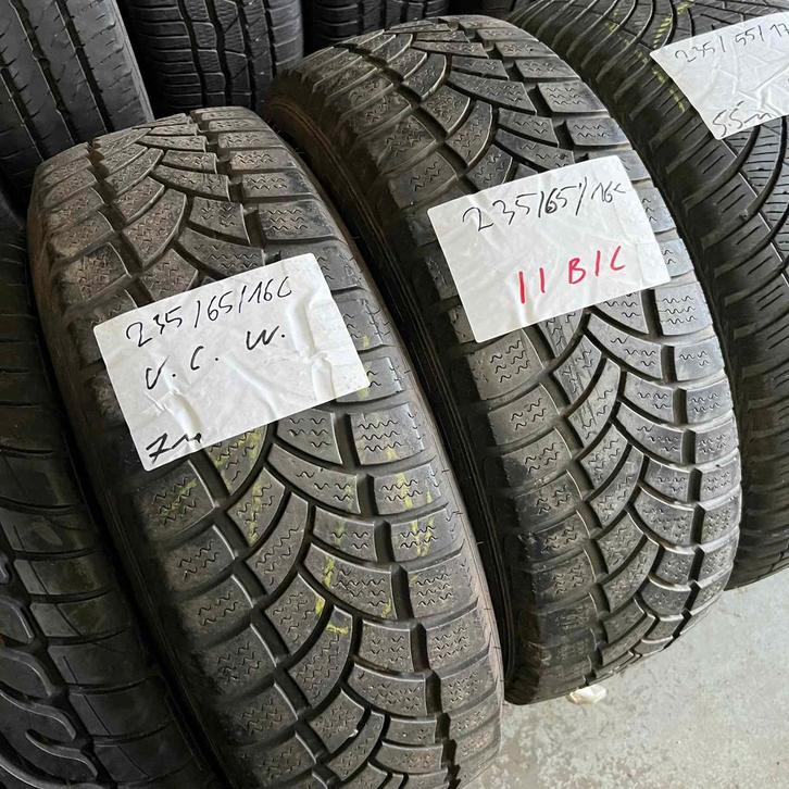 2 x Vredestein Comtrac Winter 235-65-16 C Winterbanden 7mm, Auto-onderdelen, Banden en Velgen, 16 inch, Winterbanden, 235 mm, Bestelwagen