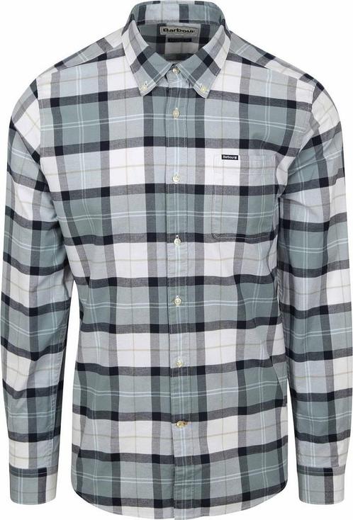 Barbour Shirt Lewis Tailored Northshore Tartan maat XL Heren, Kleding | Heren, Overhemden, Grijs, Nieuw, Verzenden