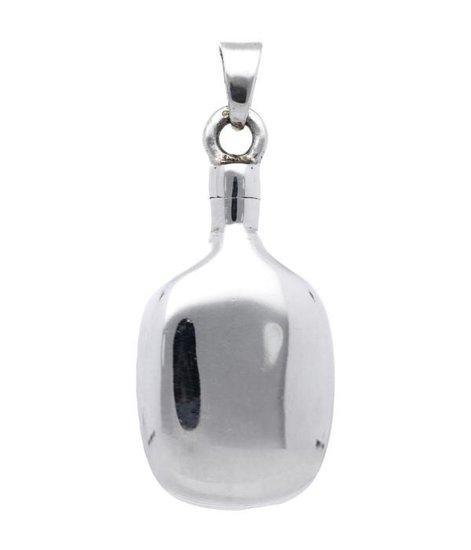 Zilveren Ashanger Fles zwaar kettinghanger, Sieraden, Tassen en Uiterlijk, Kettinghangers, Verzenden