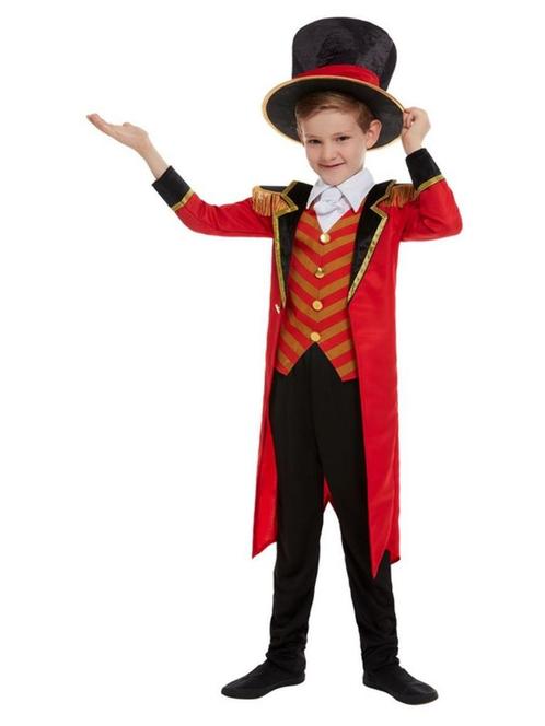 Ringmaster Circus kostuum jongen, Kleding | Heren, Carnavalskleding en Feestkleding, Nieuw, Ophalen of Verzenden