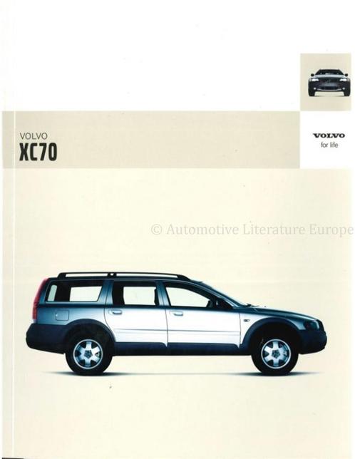 2004 VOLVO XC70 BROCHURE DUITS, Boeken, Auto's | Folders en Tijdschriften, Volvo