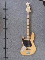 Squier - Jazz Bass Mn Left Hand Natural - - 4-snarige, Muziek en Instrumenten, Nieuw