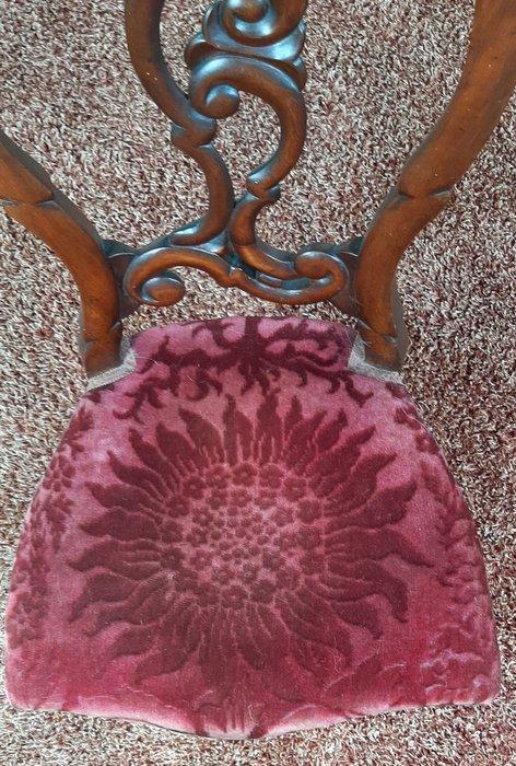 Stoel (5) - Kersenhout - Antieke eetkamerstoelen, Antiek en Kunst, Antiek | Overige Antiek