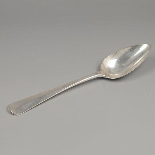 C.J. Begeer Hollands Glad Dinerlepel - Lepel (6) - .833, Antiek en Kunst, Antiek | Goud en Zilver