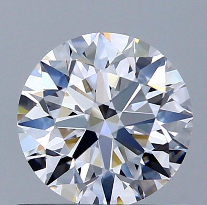 1 pcs Diamant (Natuurlijk) - 0.73 ct - Rond - D (kleurloos), Sieraden, Tassen en Uiterlijk, Edelstenen