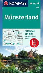 Wandelkaart 849 Münsterland | Kompass 3 kaartenset, Nieuw, Verzenden