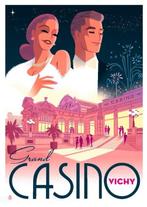 Monsieur Z - Affiche originale Vichy  Le grand Casino