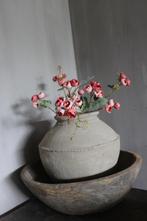 Zijden mini Roos old pink 65 cm, Huis en Inrichting, Woonaccessoires | Kunstplanten en Kunstbloemen, Ophalen of Verzenden, Nieuw