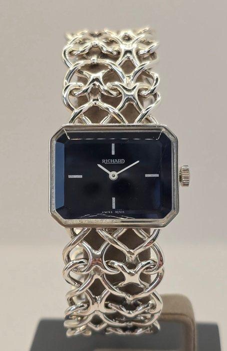 Richard - Rectangular Hand-wind 0.800 Solid Silver - Zonder, Sieraden, Tassen en Uiterlijk, Horloges | Heren