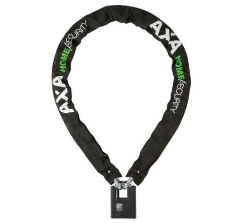 AXA universele ketting van gehard staal 105 cm met hangslot, Doe-het-zelf en Verbouw, Hang- en Sluitwerk, Nieuw, Ophalen of Verzenden