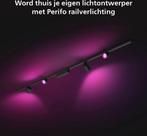Philips Hue Perifo railverlichting plafond - wit en gekleurd, Huis en Inrichting, Verzenden, Zo goed als nieuw