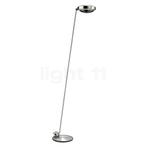 Lumina Elle 1 Vloerlamp, nikkel geborsteld (Staande lampen), Verzenden, Nieuw