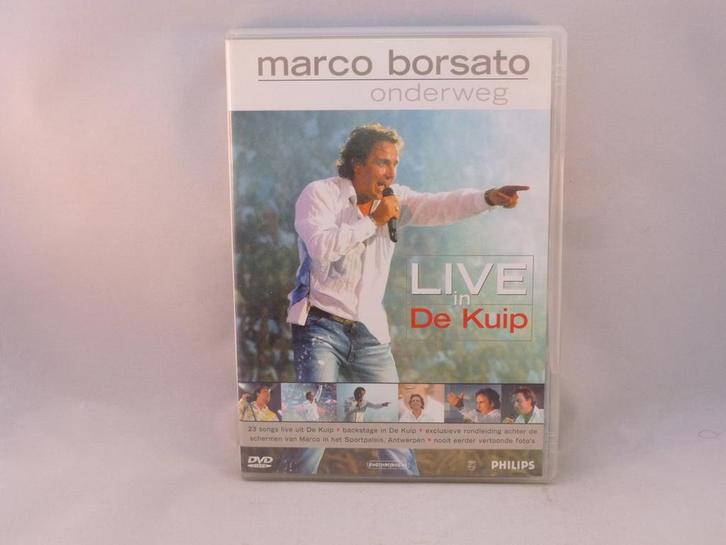 Marco Borsato - Live in de Kuip ( onderweg) DVD, Cd's en Dvd's, Dvd's | Muziek en Concerten, Zo goed als nieuw, Verzenden