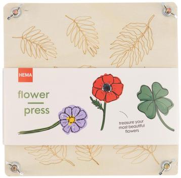 HEMA Bloemenpers hout 18x18 sale