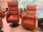 sta op stoel relax fauteuil relaxfauteuil staopstoel, Verzenden, Zo goed als nieuw, Leer, Gratis bezorging regio Utrecht 
