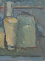 Antoon van Bakel (1930-2009) - Stilleven met flessen en, Antiek en Kunst
