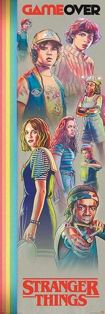 Poster Stranger Things Game Over 53x158cm, Verzamelen, Posters, Nieuw, A1 t/m A3, Verzenden