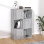 vidaXL Opbergkast 60x29,5x90 cm grijs sonoma eikenkleurig, Verzenden, Nieuw, 50 tot 100 cm, Minder dan 100 cm