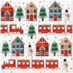 PAW - Lunch servetten - Cozy Christmas town, Nieuw