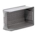 Magazijnbak kunststof met grijpopening stapelbaar, Ophalen of Verzenden