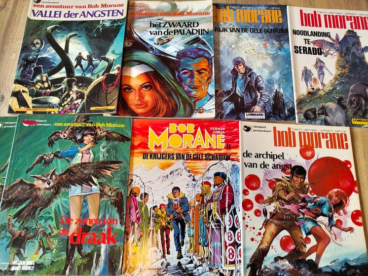 Bob Morane Strips | William Vance | Gele schaduw, Boeken, Stripboeken, Gelezen, Complete serie of reeks, Verzenden