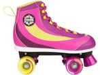 Nijdam Rolschaatsen - Sugar babe - Roze/Paars/Geel/Wit - 39, Verzenden, Zo goed als nieuw