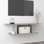 vidaXL Tv-wandmeubel 103x30x26,5 cm betongrijs, 100 tot 150 cm, Verzenden, Nieuw, Minder dan 100 cm