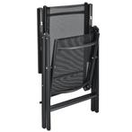 2dekans | Aluminum tuinset - Milano - 9-delig - Donkergrijs, Tuin en Terras, Tuinsets en Loungesets, Ophalen of Verzenden, Zo goed als nieuw