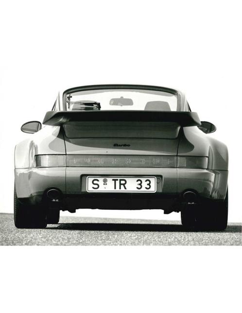 1992 PORSCHE 911 TURBO PERSFOTO, Boeken, Auto's | Folders en Tijdschriften, Porsche