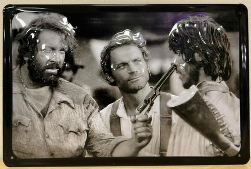 Bud spencer Terrence Hill reclamebord, Verzamelen, Merken en Reclamevoorwerpen, Nieuw, Ophalen of Verzenden
