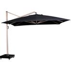 Icon zweefparasol 400x300 cm oak mast faded black, Tuin en Terras, Ophalen of Verzenden, Nieuw