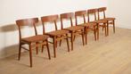 6 x vintage eetkamerstoel | Farstrup | Model 210, Huis en Inrichting, Ophalen of Verzenden, Nieuw