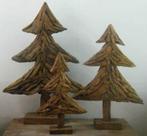 Kerstboom van teakhout | Christmas tree | Kerstversiering, Ophalen of Verzenden, Nieuw