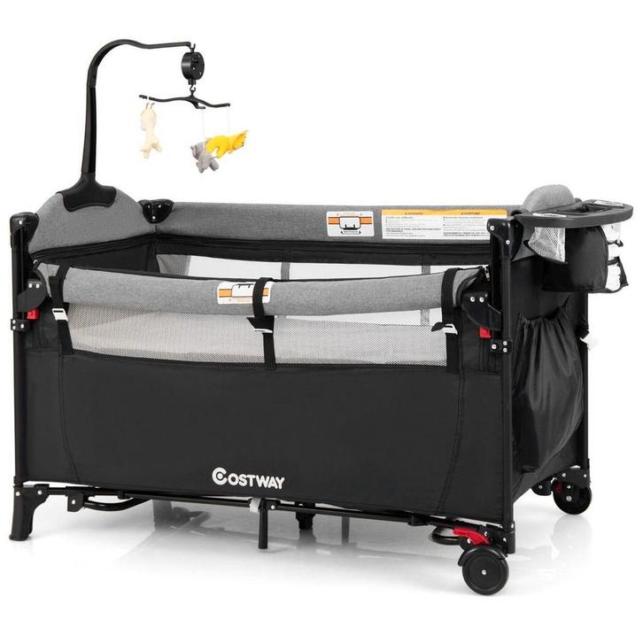 2dekans | Coast Multifunctionele Baby Ledikant - 76 x 108,5, Huis en Inrichting, Slaapkamer | Nachtkastjes, Zo goed als nieuw