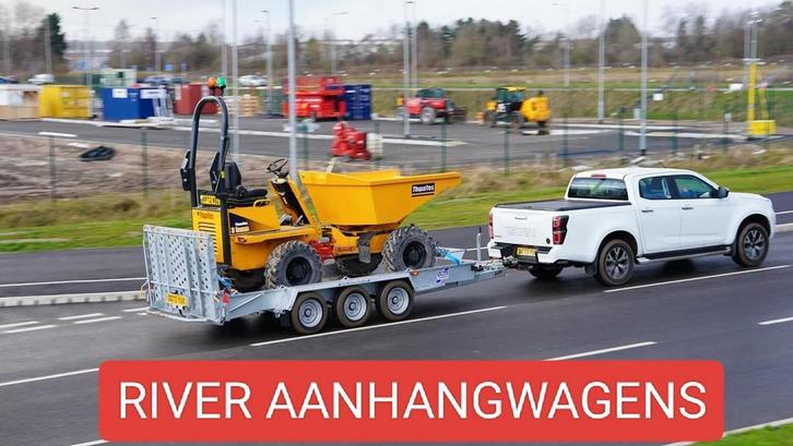 Ifor Williams GX GH GP  machinetransporter !, Auto diversen, Aanhangers en Bagagewagens, Nieuw