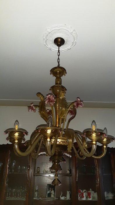 Kroonluchter - Muranoglas, Antiek en Kunst, Antiek | Lampen