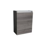 Fonteinkast Sanilux Aluminium Greeplijst Century Oak, Ophalen of Verzenden, Nieuw, Bad