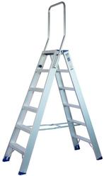 Dubbele Trap Maxall MTD 6 - Professioneel, Doe-het-zelf en Verbouw, Ladders en Trappen, Nieuw, Trap, Minder dan 2 meter, Verzenden