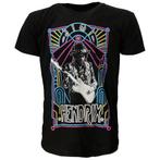 Jimi Hendrix Electric Ladyland Neon T-Shirt - Officiële, Verzenden, Nieuw