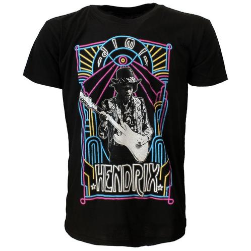 Jimi Hendrix Electric Ladyland Neon T-Shirt - Officiële, Kleding | Heren, T-shirts, Verzenden