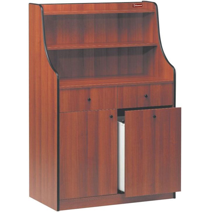 Dienstmeubel 2 Laden, 1 Deur, 1 Schacht, berk, Zakelijke goederen, Horeca | Overige