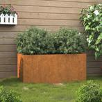 vidaXL Plantenbak 62x30x29 cm cortenstaal, Tuin en Terras, Bloembakken en Plantenbakken, Minder dan 30 cm, Verzenden, Nieuw, Metaal